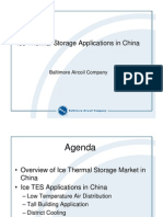 Ice Thermal Storage Applications