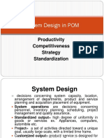 System Design in POM 1