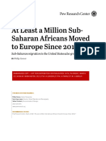 At Least a Million Sub-Saharan Africans Moved to Europe Since 2010 report