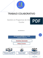 Trabajo Colaborativo Equipo de Aula