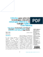 Criterios para Seleccionar Estrategias Didacticas