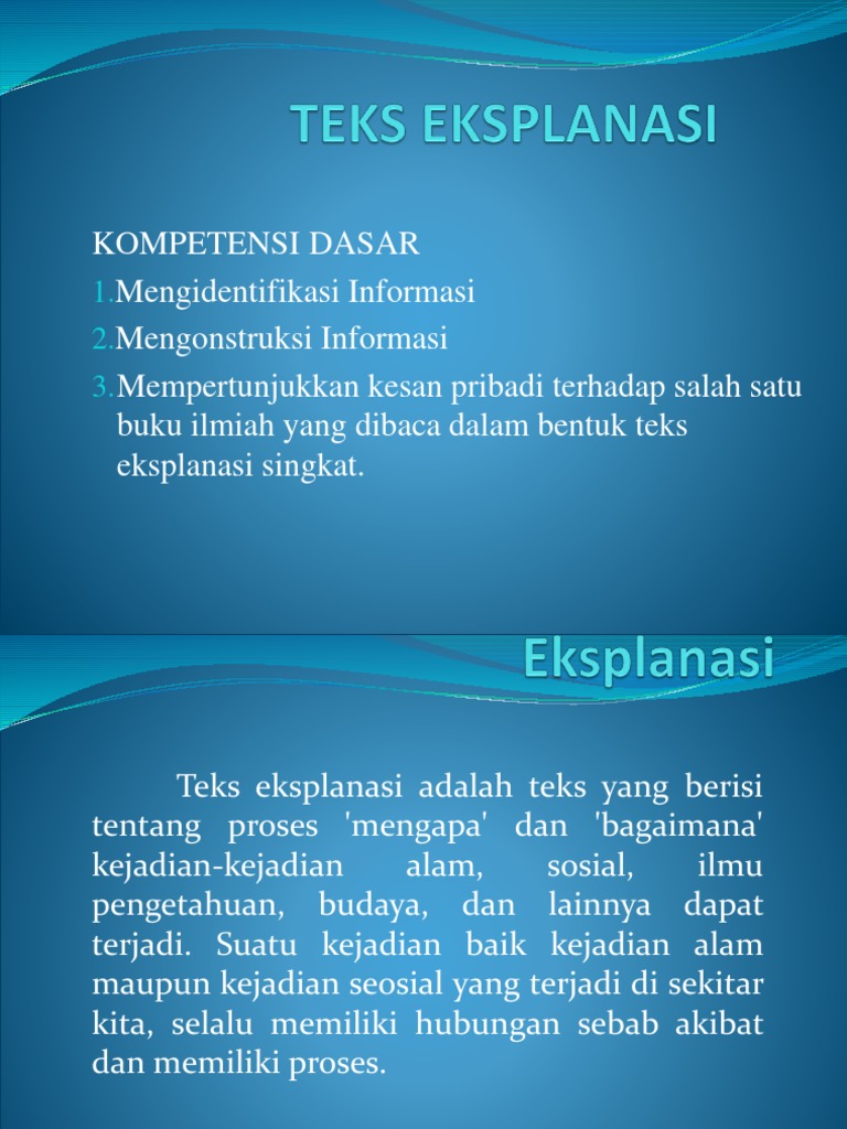 Perbedaan Teks Eksplanasi Dan Teks Prosedur Terkait Teks
