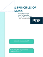 General Principles of Homeostasis