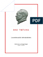 Mao La Construccion Del Socialismo PDF