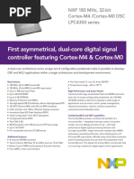 First Asymmetrical, Dual-Core Digital Signal Controller Featuring Cortex-M4 & Cortex-M0