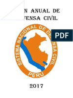 Plan Anual de Defensa Civil 2017