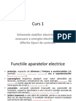 Curs 1_Schemele Stațiilor Electrice de Evacuare a Energiei Electrice Din Diferite Tipuri de Centrale