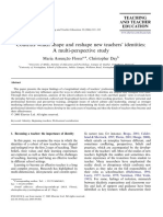 Flores, Day - 2006 - Contexts Which Shape and Reshape New Teachers' Identities A Multi-Perspective Study PDF