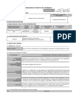 Perfil y Matriz de Evaluación-SFP Py