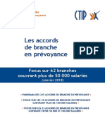 CTIP - Étude Accords Branche Prévoyance 2018
