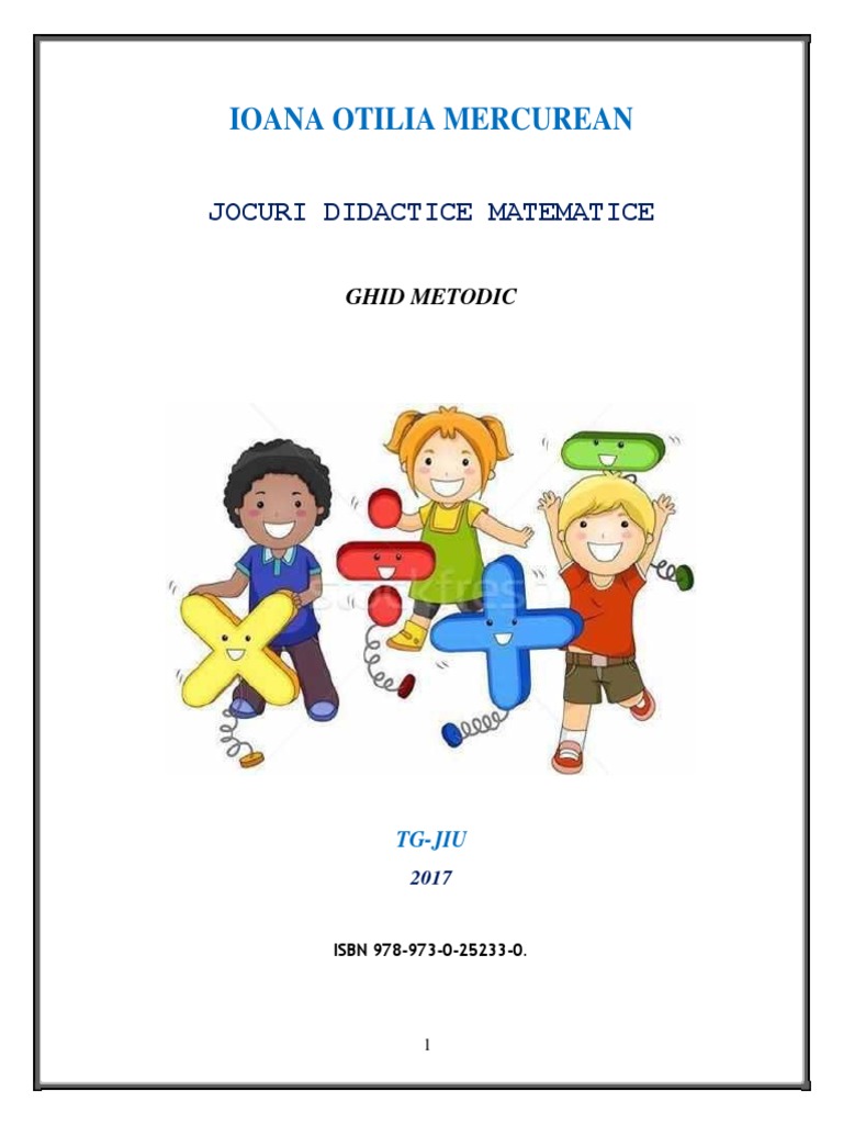Jocuri Didactice Matematice Pdf