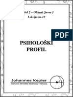 TA 1-10-B Psiholoski Profil