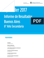 Informe Buenos Aires Secundaria 2017