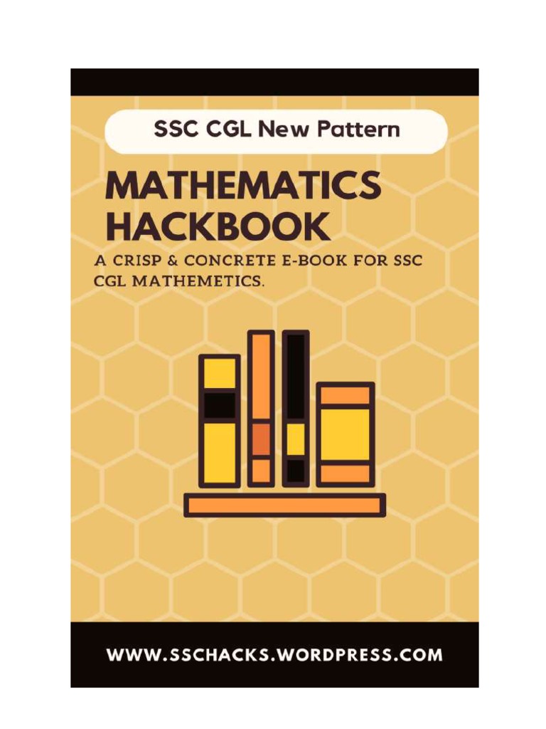 Mathematics Hackbook SSC CGL 1 | Fraction (Mathematics) | Ratio