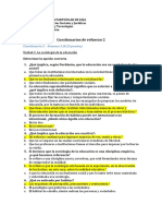 Cuestionarios de Refuerzo No2