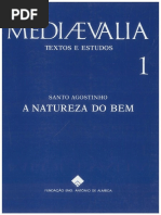 De Natura Boni - Santo Agostinho