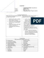 lesson plan 4th grade math