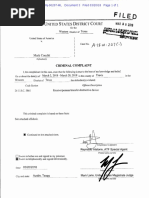 Conditt Criminal Complaint
