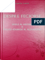 Vasile Al Ancyrei, Pseudo-Atanasie Al Alexandriei - Despre Feciorie