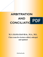 Arbitration and Conciliation 