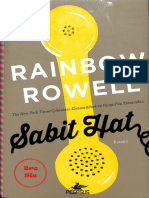 Rainbow Rowell - Sabit Hat PDF