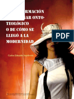 Del Pensamiento Ontológico A La Modernidad PDF
