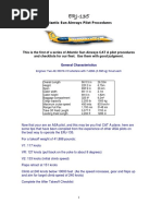 Checklist Erj135