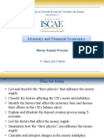 Monetary and Financial Economics: 2 Année de La Grande Ecole de L'institut de Rabat