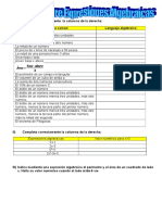 Ejercicio Sobre Expresiones Algebraicas NGL