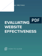 Evaluating Website Effectiveness: How-To Guide
