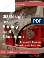 3D Desing and Printing for the Classroom