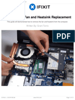 HP Zbook 15 Fan and Heatsink Replacement: Written By: Grant Terris