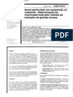 NBR 9547 1997 Material Particulado em Suspensao No Ar Ambiente Determ PDF