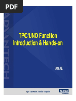 a03 TPC UNO Function Introduction Hands On