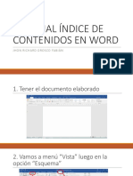 05 01 Tutorial Índice de Contenidos en Word