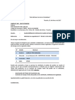 Carta de Inadmisibilidad de Rith M. Pipa Guillén