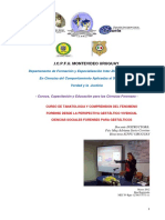 Programa Curso Tanatologia y Ciencias Forenses Vivienciales Icpfu 2018