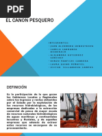 Derecho Pesquero- Javier García Locatelli - canon