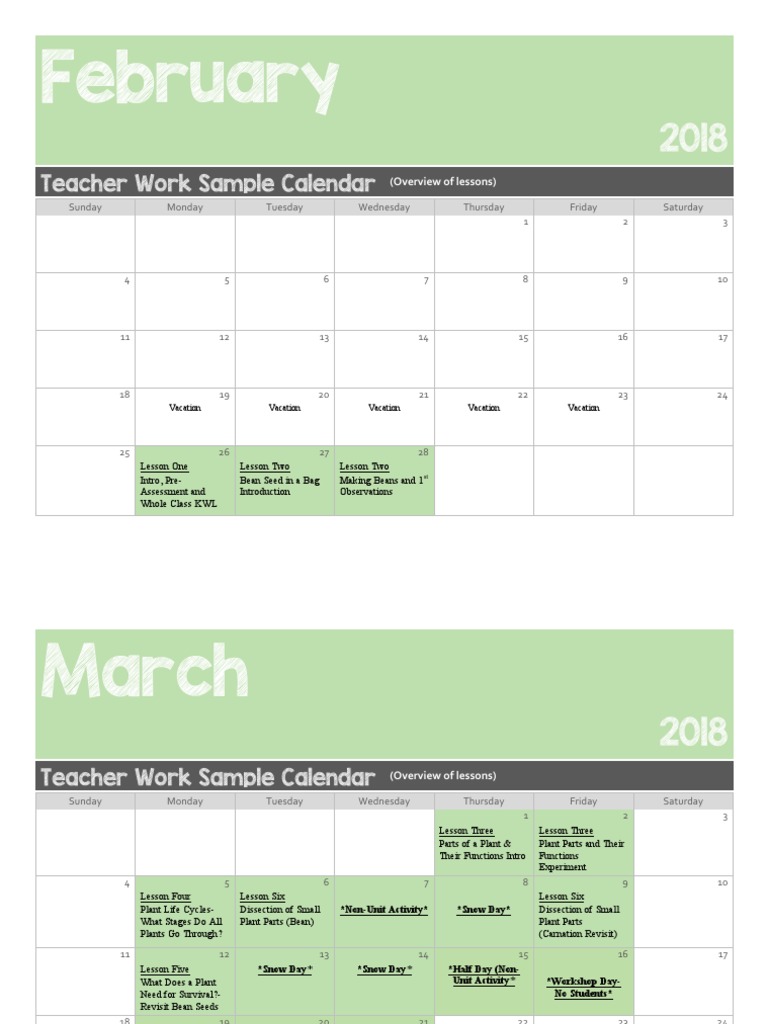 Tws Real Calendar | PDF