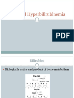 Neonatal Hyperbilirubinemia