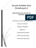 Monografia Durango