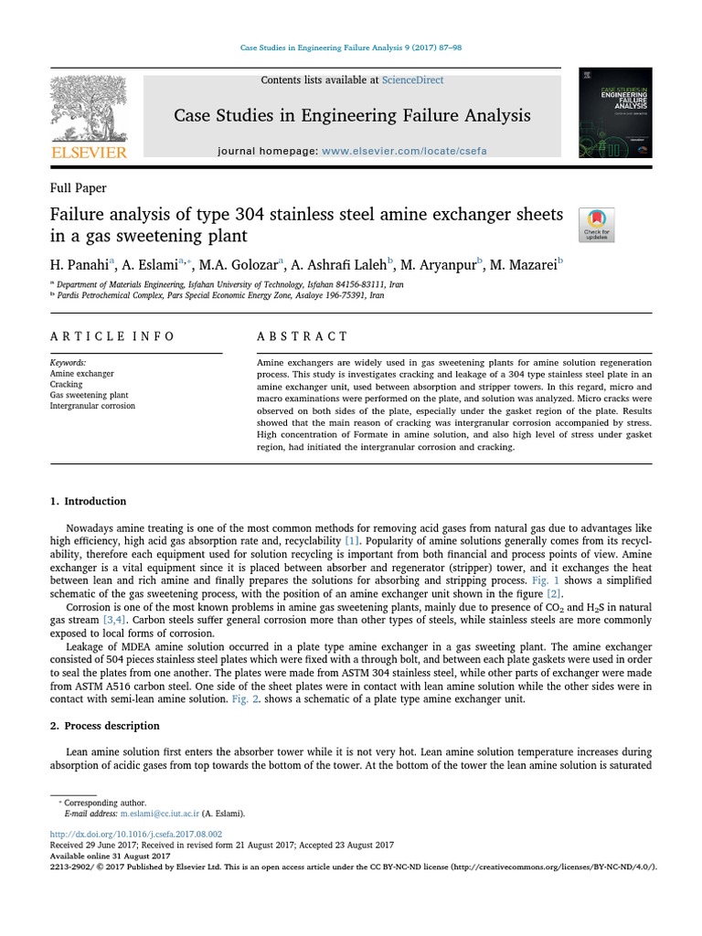 Case Studies in Engineering Failure Analysis | PDF | Corrosion | Fracture