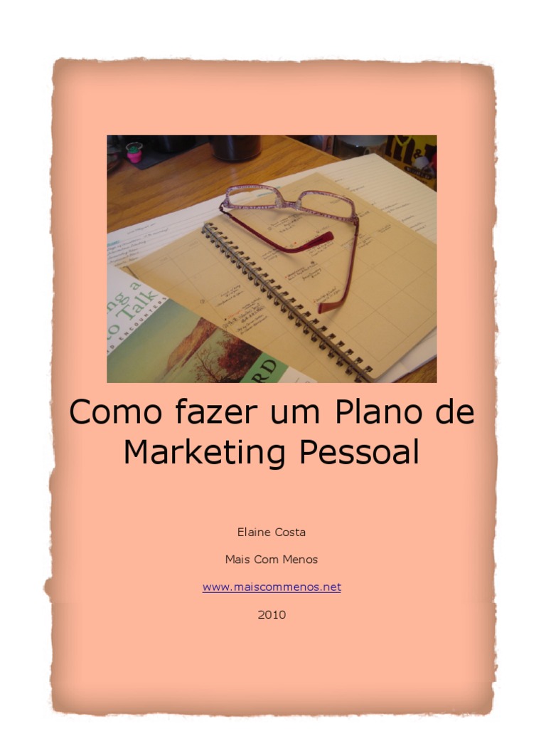 Como Criar um Plano de Marketing Pessoal | PDF | Marketing | Análise SWOT