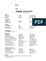 Paige Hullett Resume Privilege