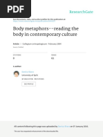 Body Metaphors reading the Body - Skara