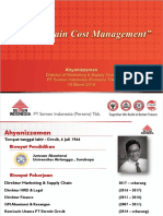 Seminar SC Cost Management - BPK Ahyanizzaman
