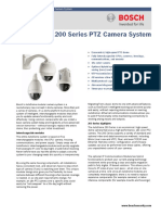 CCTV Autodome® 200 Series PTZ Camera System