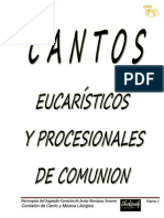 Cantos Eucaristicos Con Acordes 2012 PDF