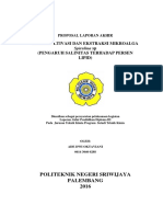 Download PROPOSAL LA Kultuvasi Dan Ekstrasi Mikroalga Spirulina Ade by muhammad hidayat SN374583810 doc pdf