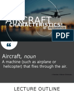 Group 1 - Aircraft Characteristics